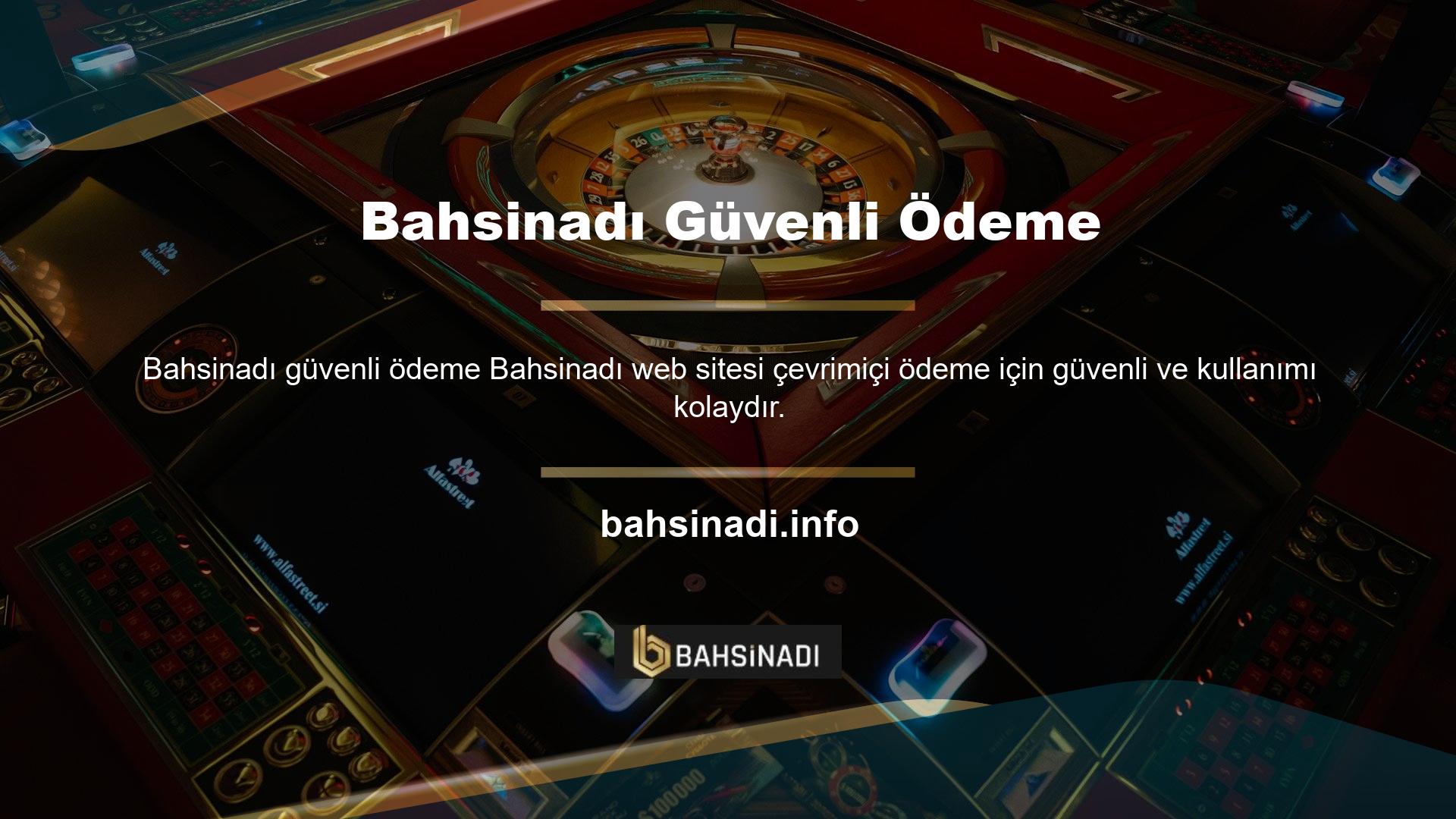 Müşteri hizmetleri Bahsinadı oyunları ve site seçenekleri için çok önemlidir